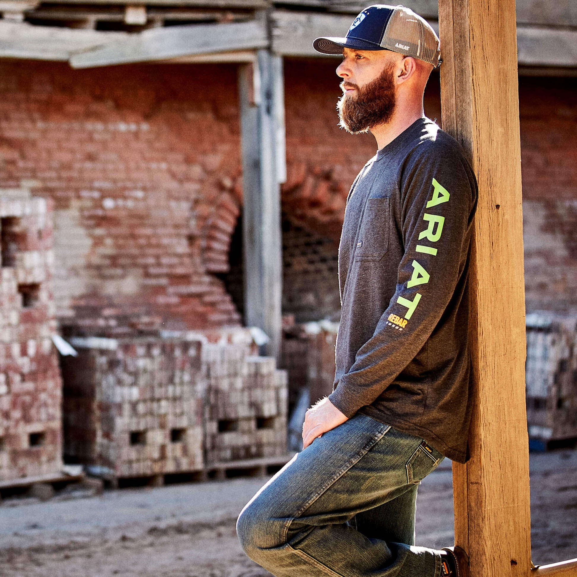 Rebar Cotton Strong Graphic T-Shirt