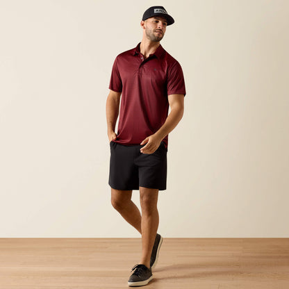 All Over Print Fitted Polo