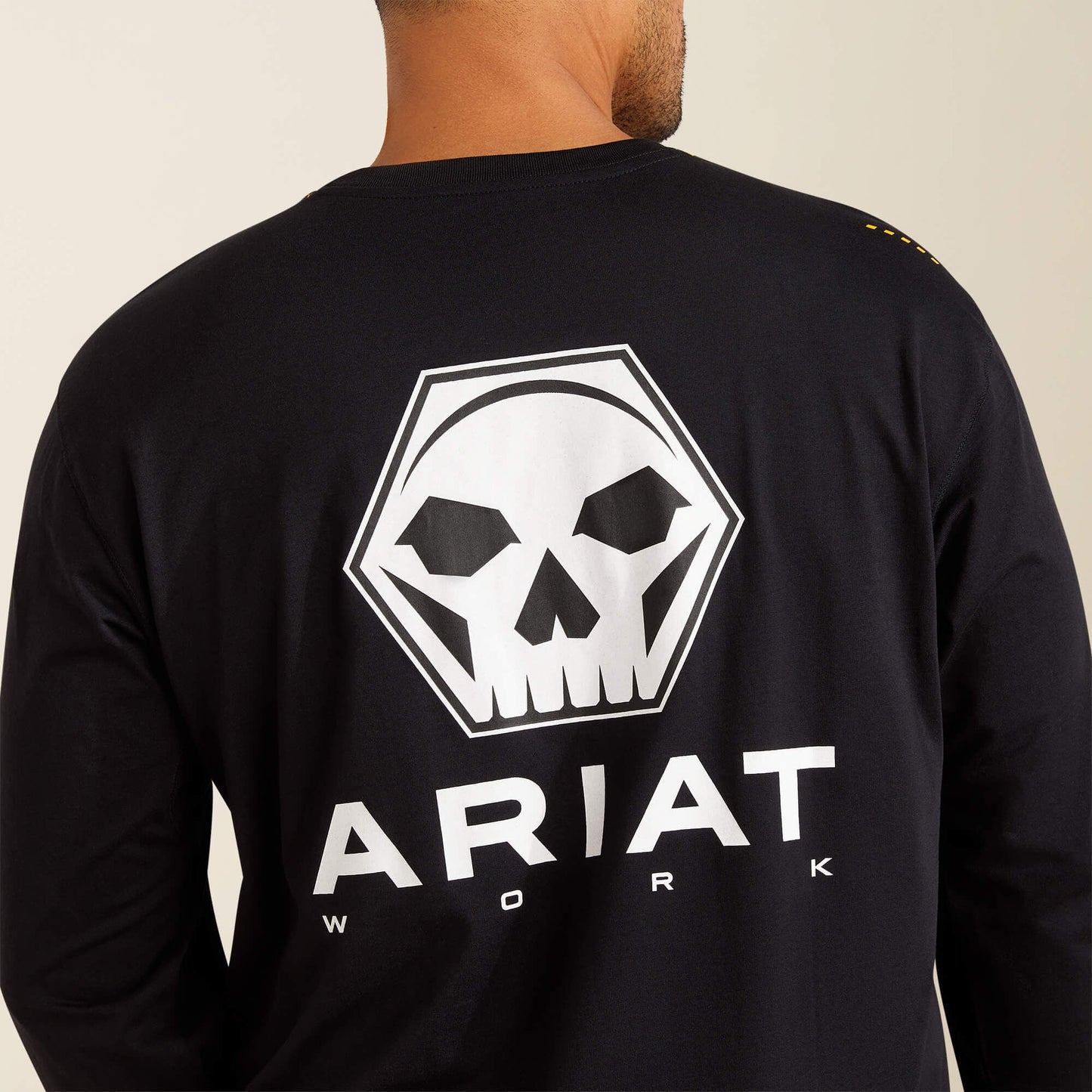 Rebar Workman Bolt Skull T-Shirt