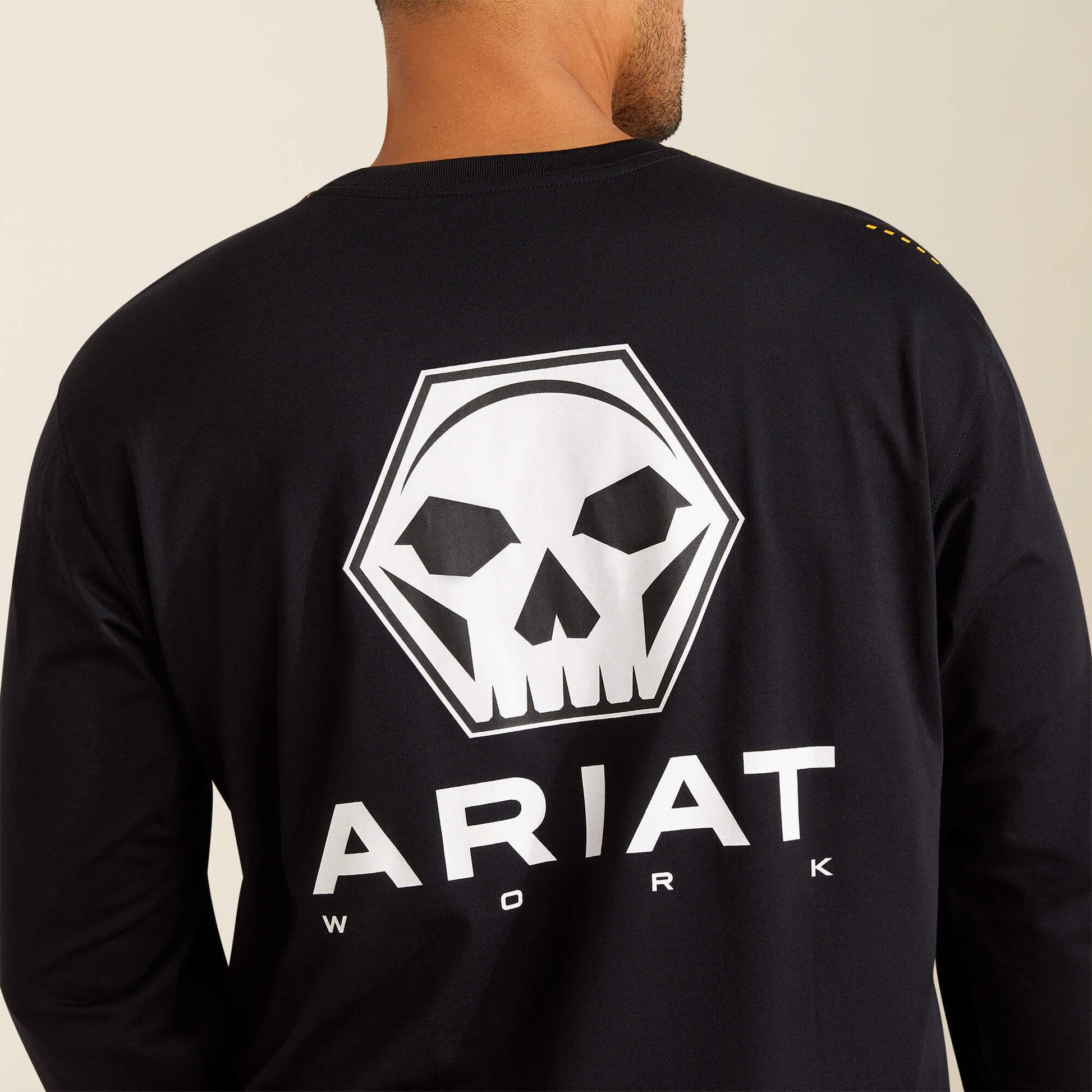 Rebar Workman Bolt Skull T-Shirt