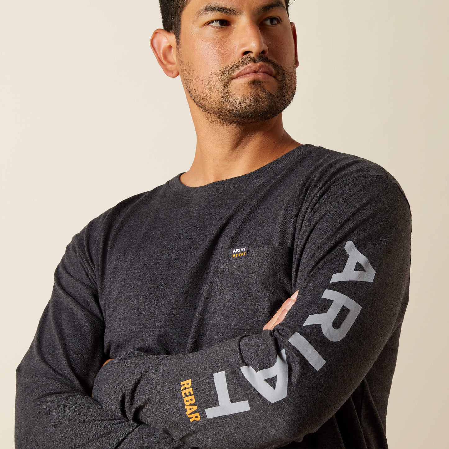 Rebar Cotton Strong Standard Logo Pocket T-Shirt