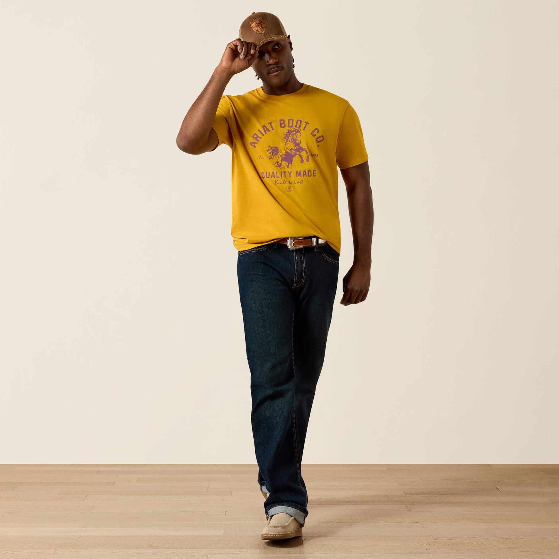 Ariat College Bronc Classic Fit T-Shirt
