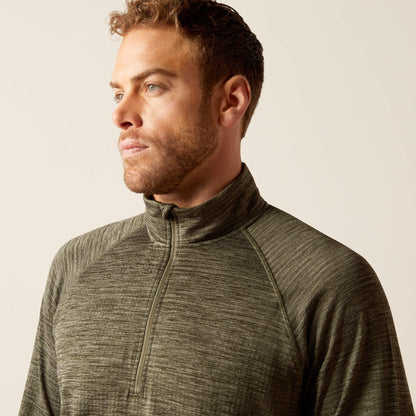 Rebar Gridwork Baselayer 1/4 Zip T-Shirt
