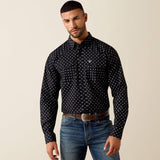 BLACK PAISLEY PRINT