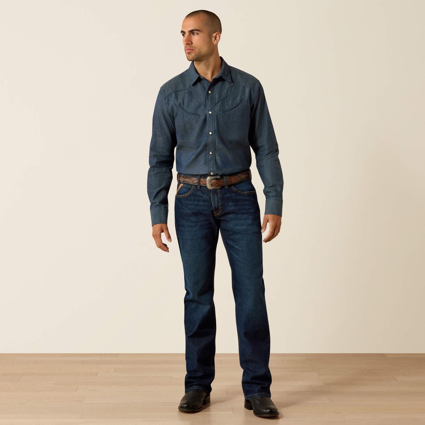 Retro Harlan Fitted Snap Shirt