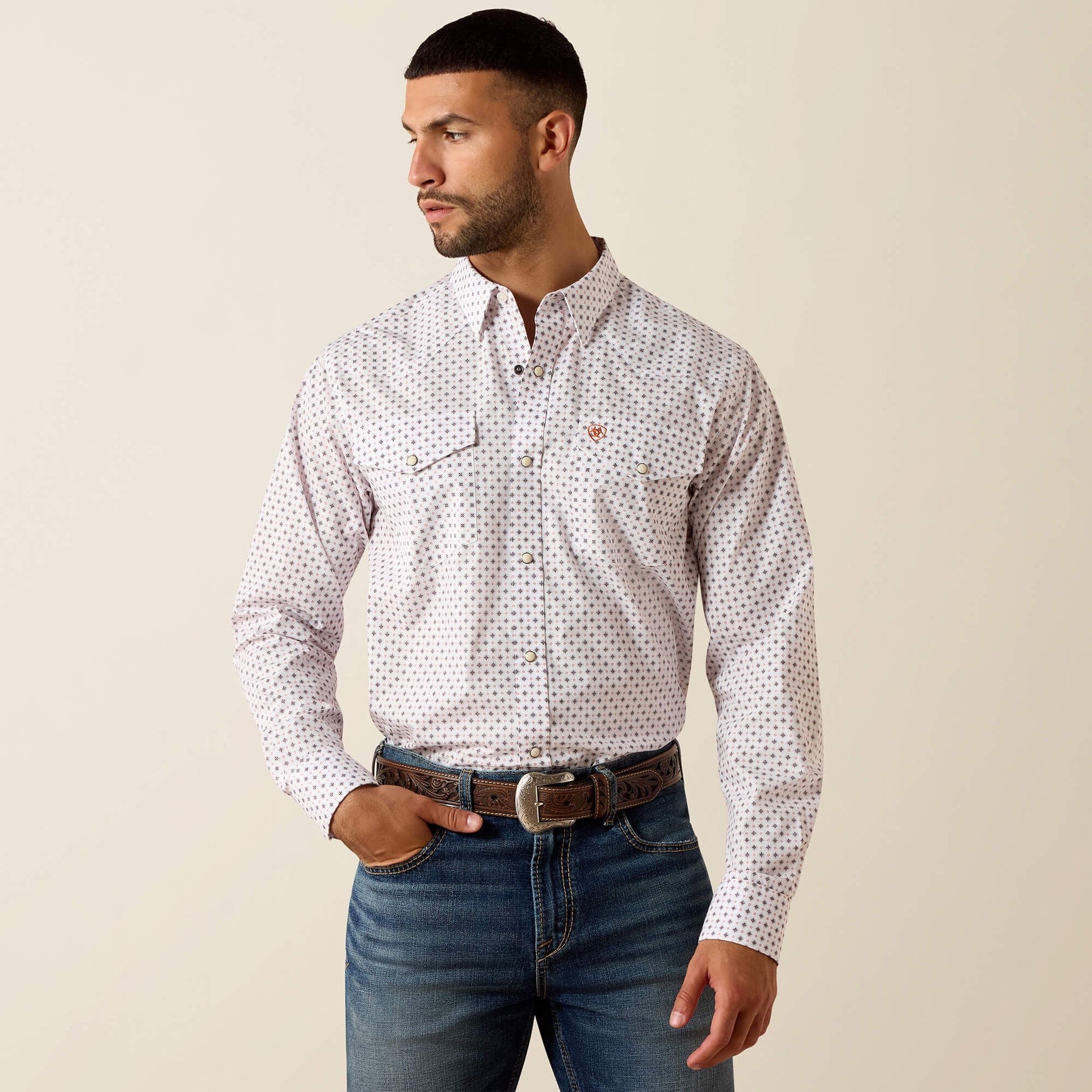 Tony Fitted Snap Shirt
