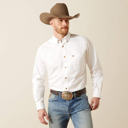Solid Twill Classic Fit Shirt