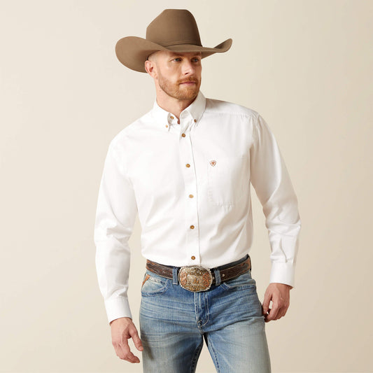 Solid Twill Classic Fit Shirt