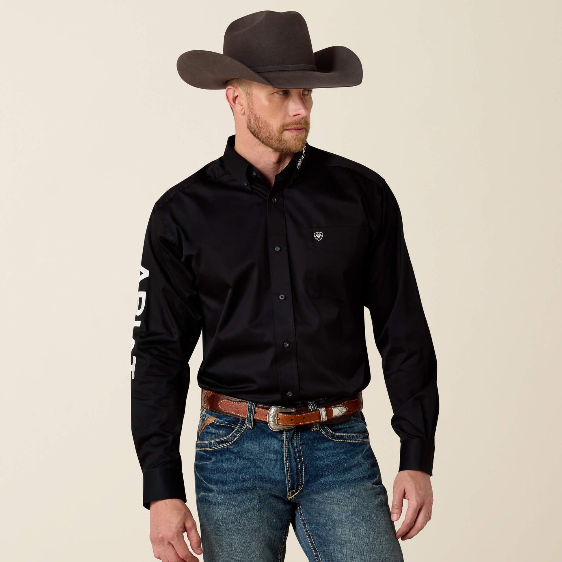 Team Logo Twill Classic Fit Shirt