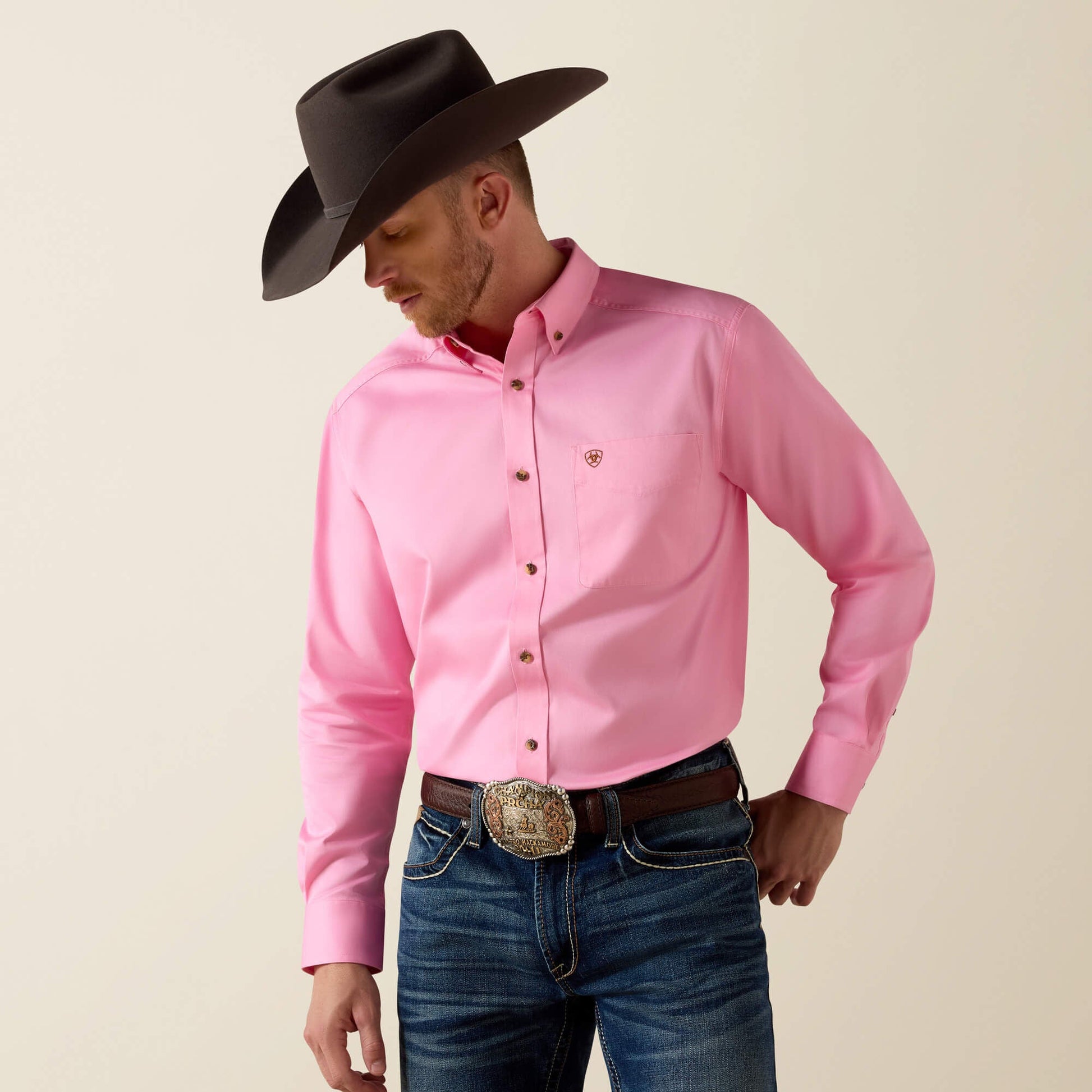 Solid Twill Classic Fit Shirt