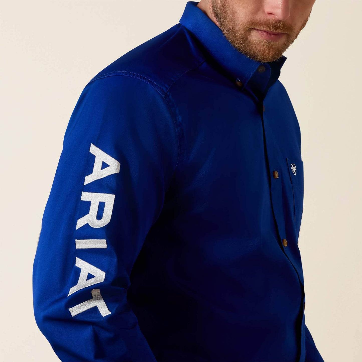 Team Logo Twill Classic Fit Shirt