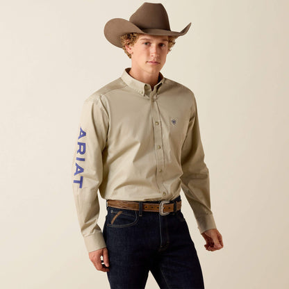 Team Logo Lightweight Twill Classic Fit Shirt
