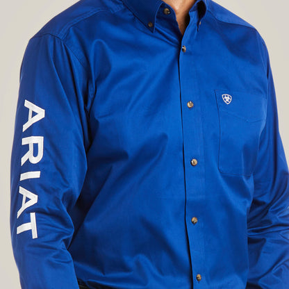Team Logo Twill Fitted Shirt