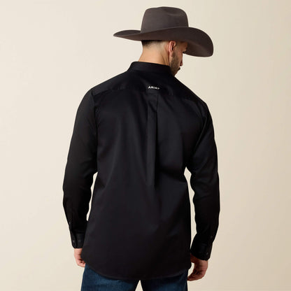 Team Logo Twill Fitted Shirt