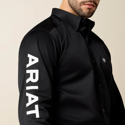 Team Logo Twill Fitted Shirt