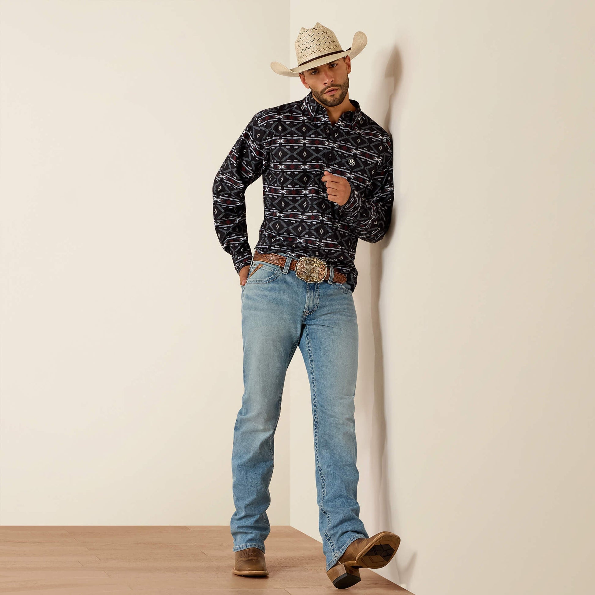Printed 360 Airflow Classic Fit Shirt