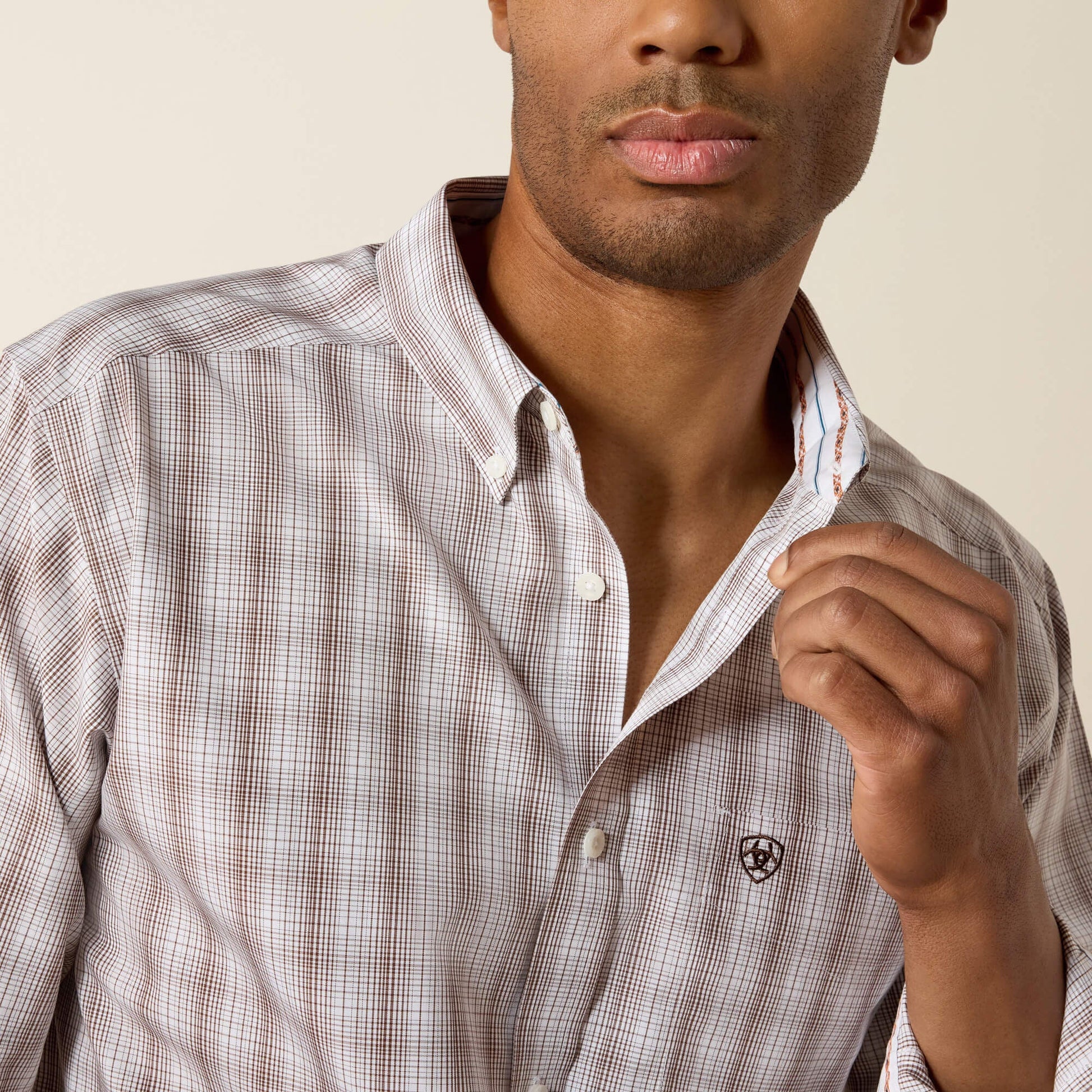 Wrinkle Free Clyde Fitted Shirt