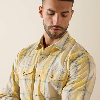 Retro Hux Fitted Snap Shirt