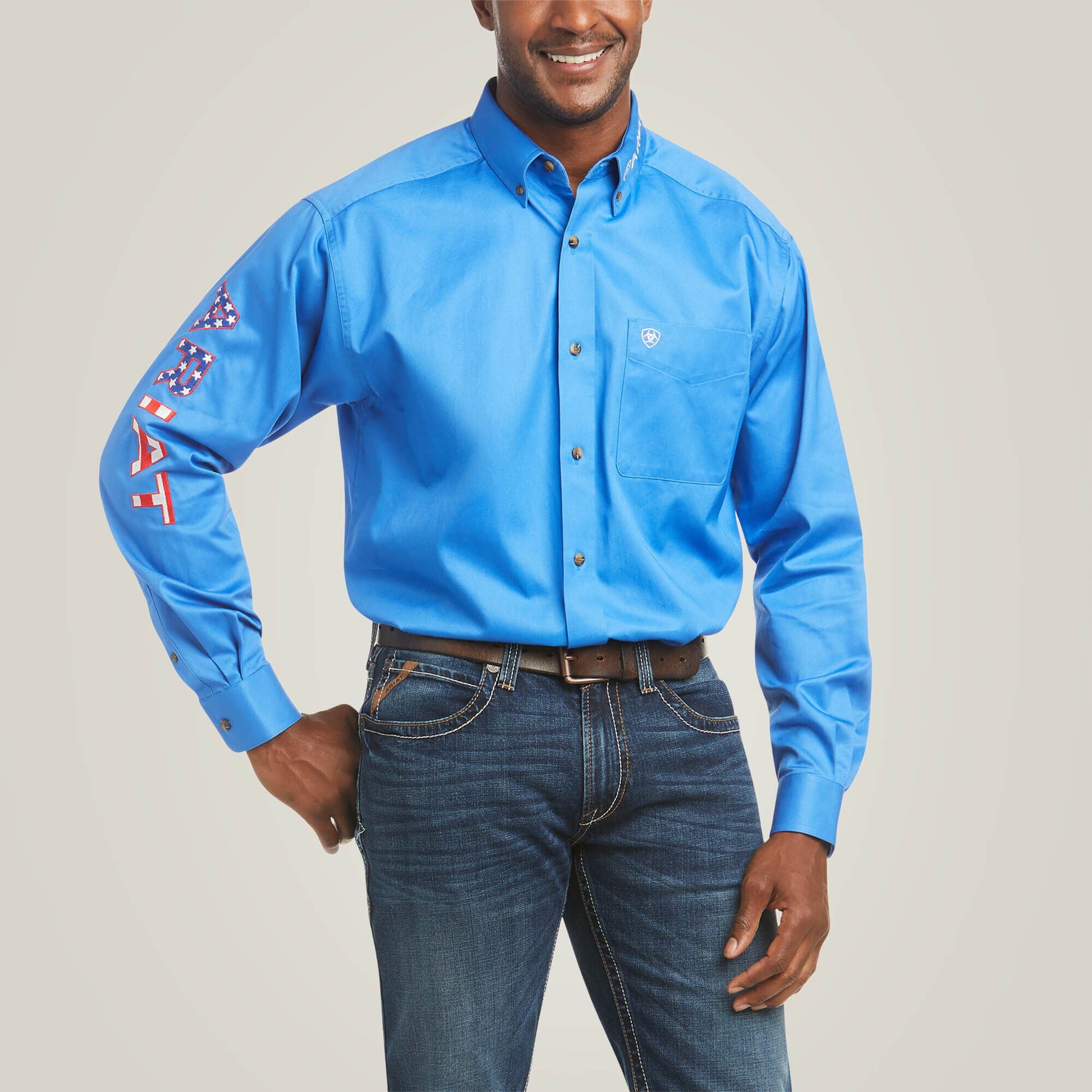 Team Logo Twill Classic Fit Shirt