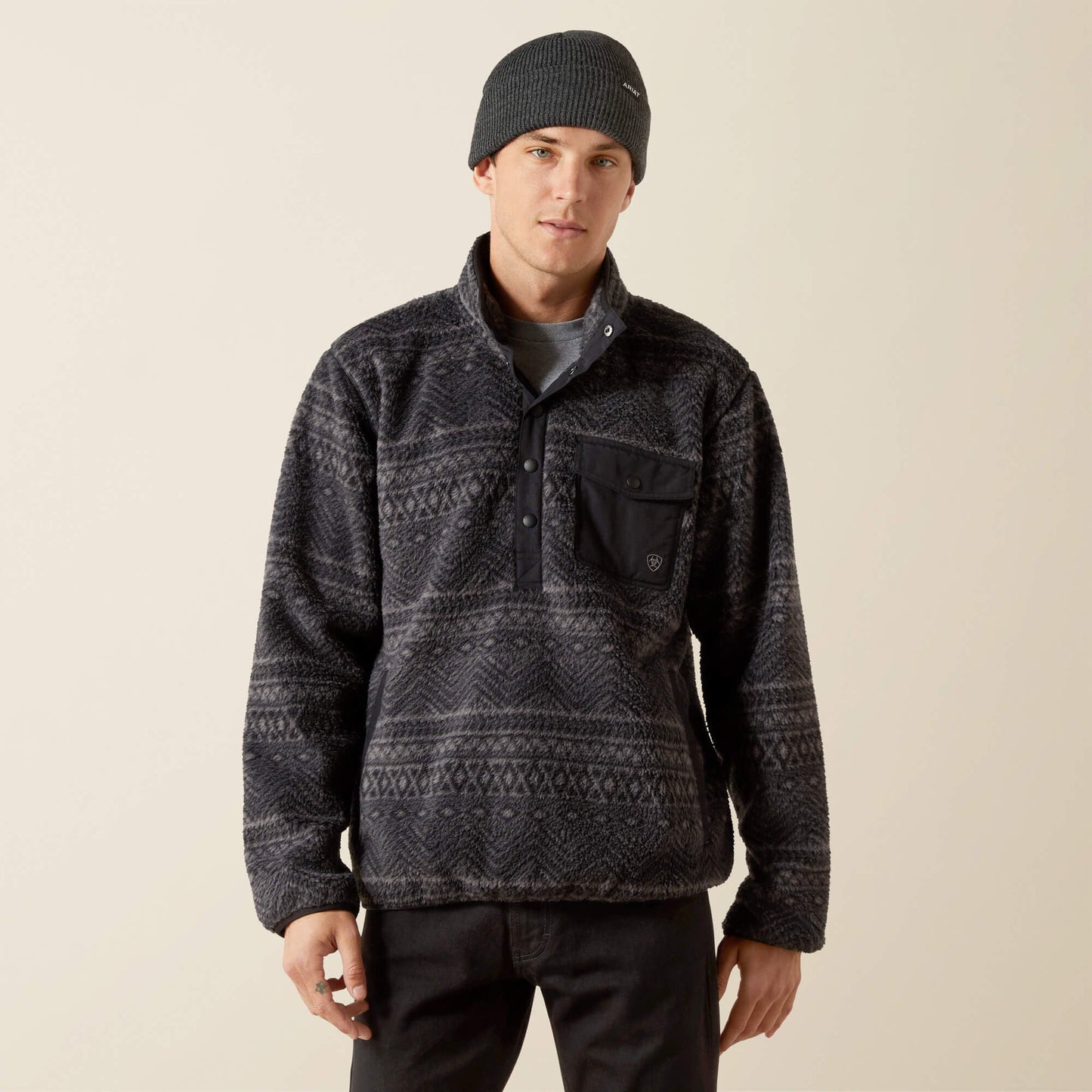 Polar Bear Mock Sweater