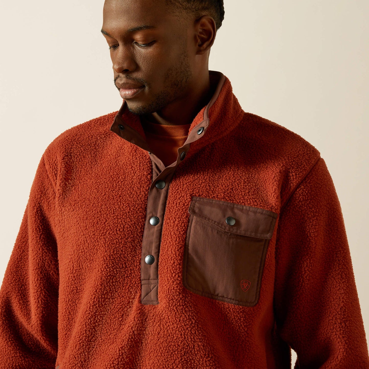 Polar Bear Mock Sweater