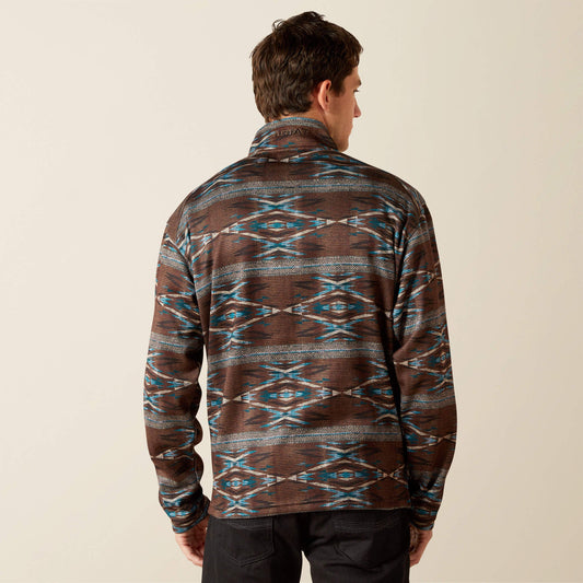 Caldwell Logo 1/4 Zip Sweater