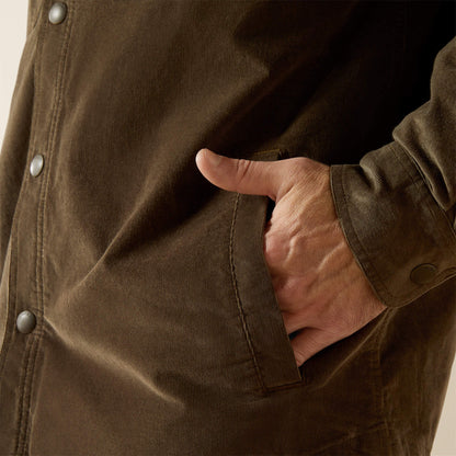Retro Corduroy Shirt Jacket