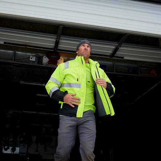 FR Hi-Vis Waterproof Insulated Jacket