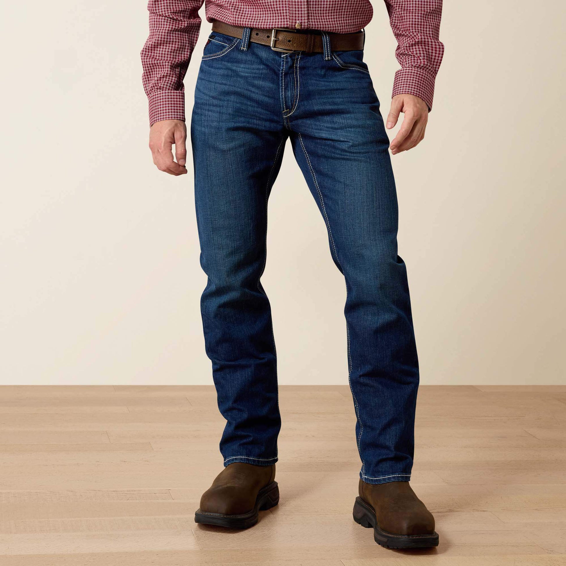 FR M4 Relaxed DuraStretch Lineup Stackable Straight Leg Jean