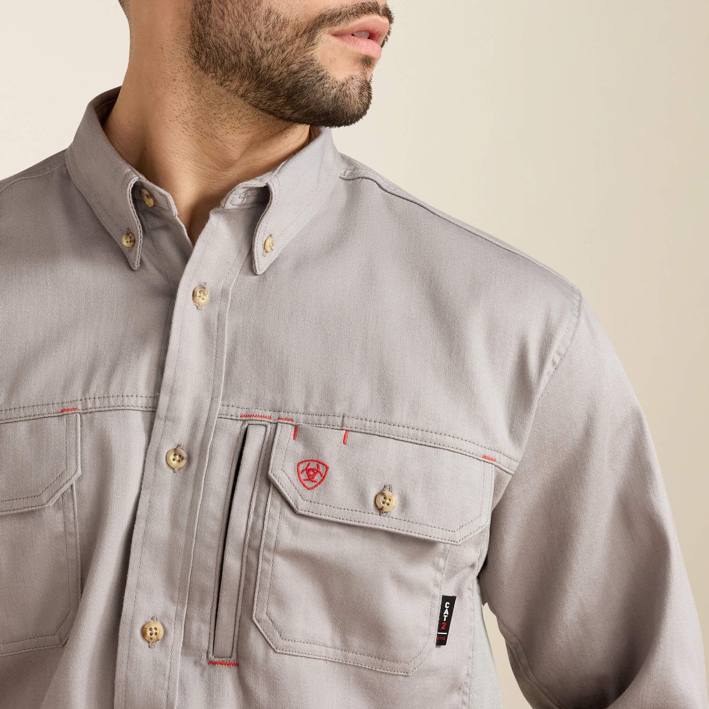FR Solid Vent Work Shirt