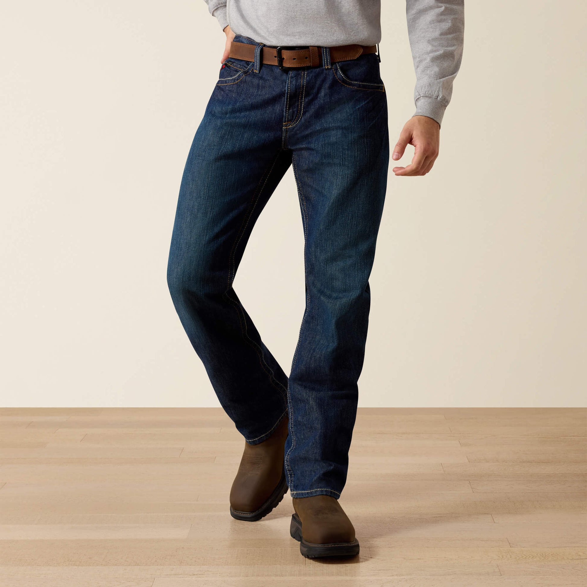 FR M3 Loose Basic Stackable Straight Leg Jean