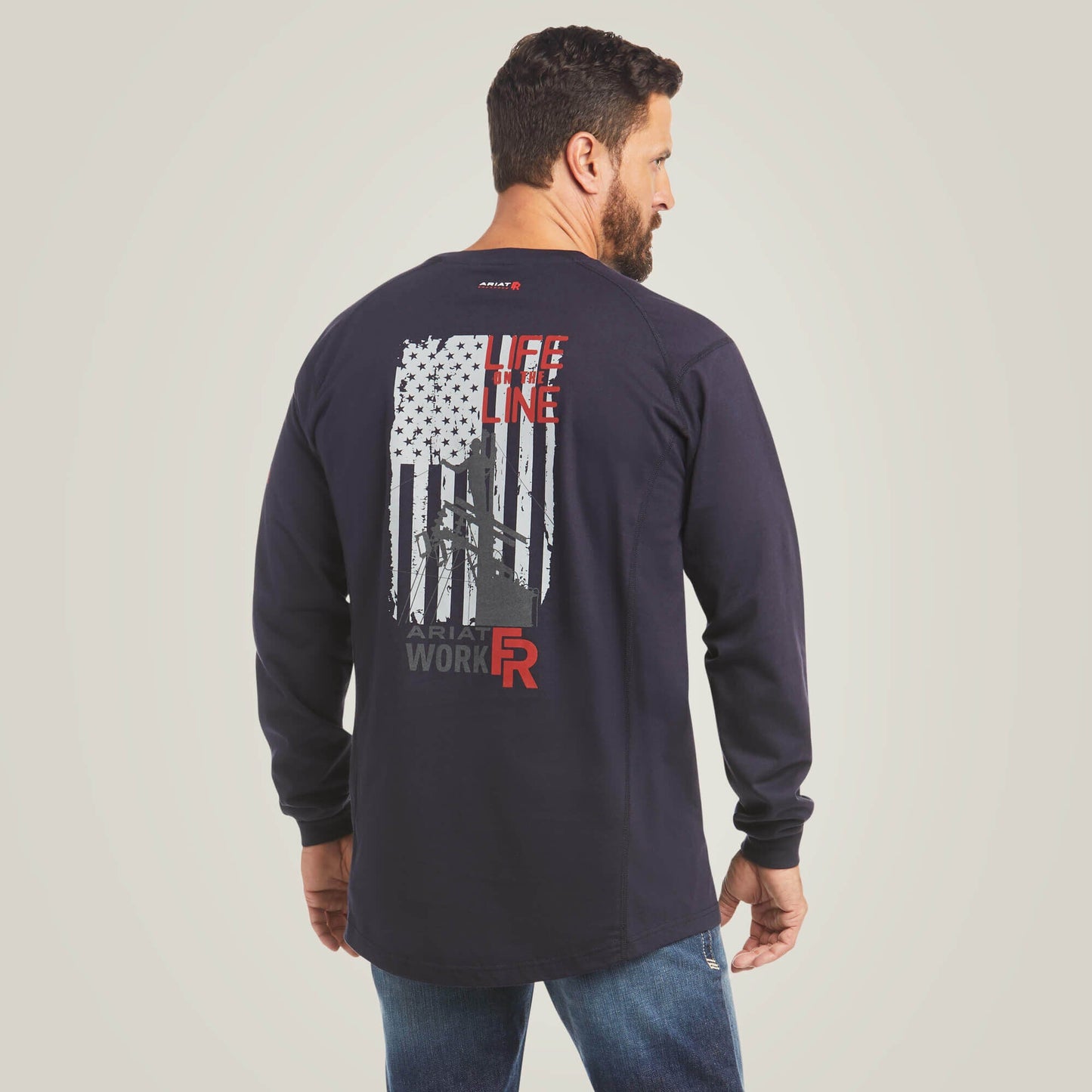 FR Air Life on the Line Graphic Top
