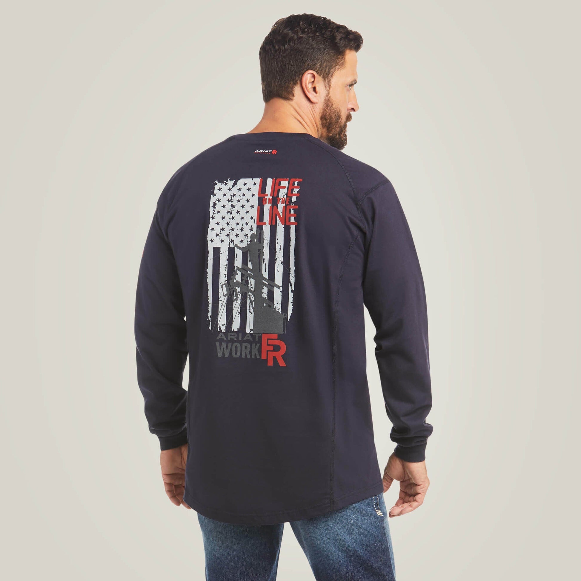 FR Air Life on the Line Graphic Top