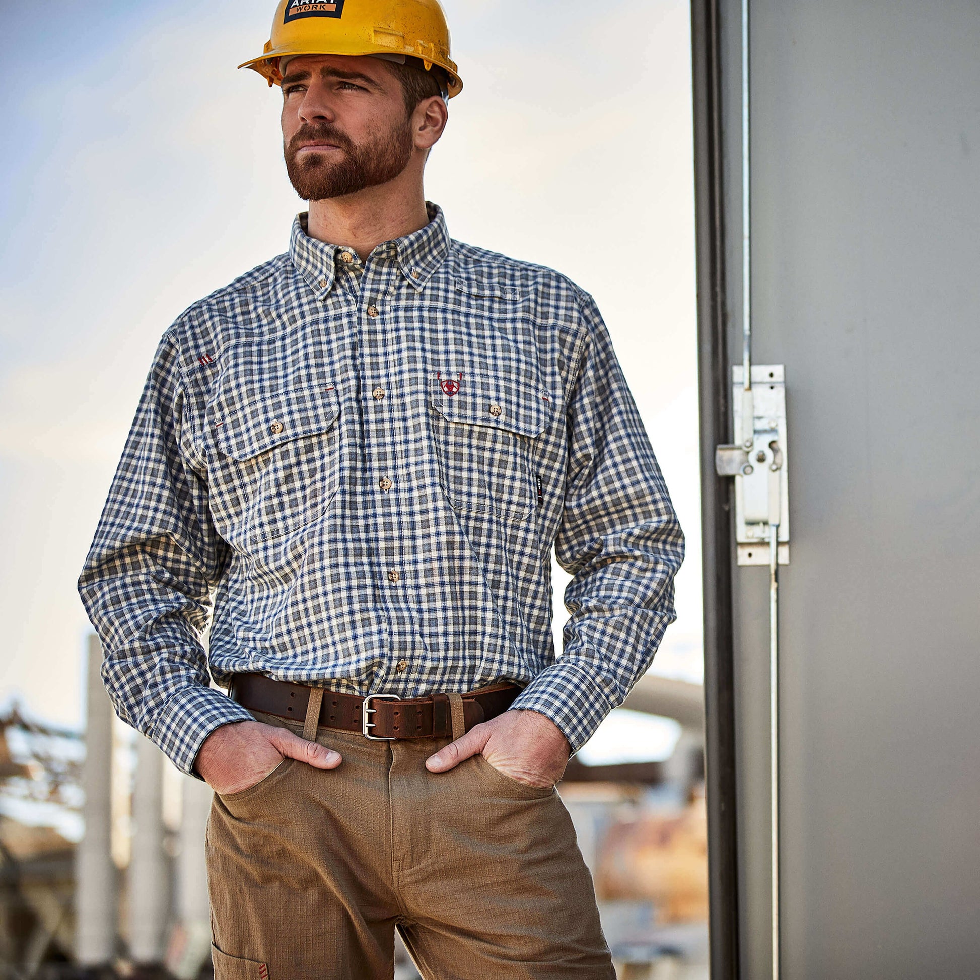 FR Plaid Featherlight Work Shirt