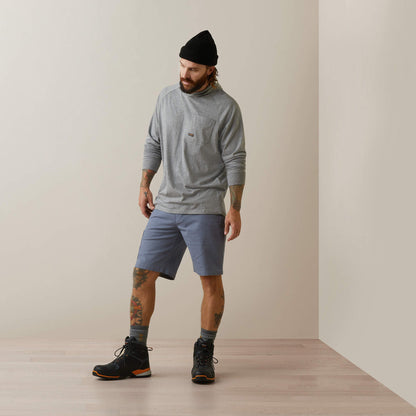 Rebar Cotton Strong Hooded T-Shirt