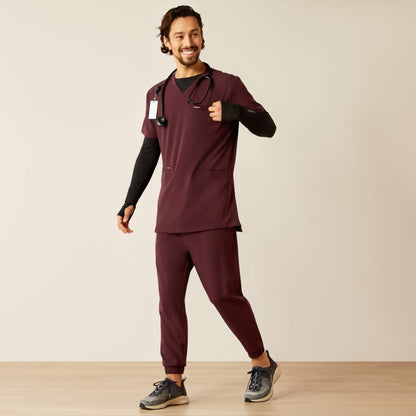 Derham 6 Pocket Scrub Top