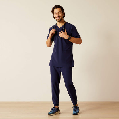 Derham 6 Pocket Scrub Top