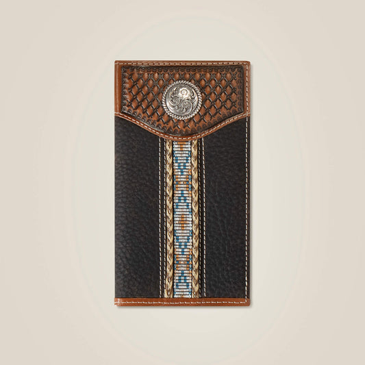 Braided Trim Rodeo Wallet