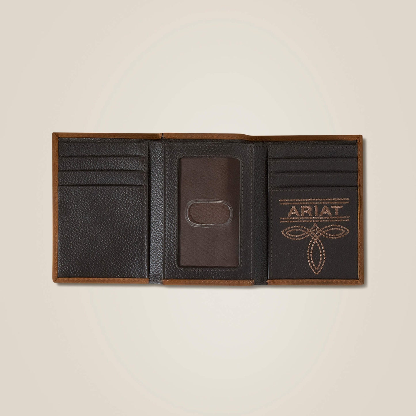 Flag Shield Trifold Wallet