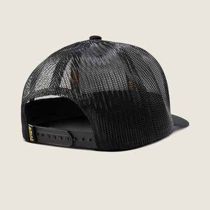 Work Hard Live Free Patch Snapback Cap
