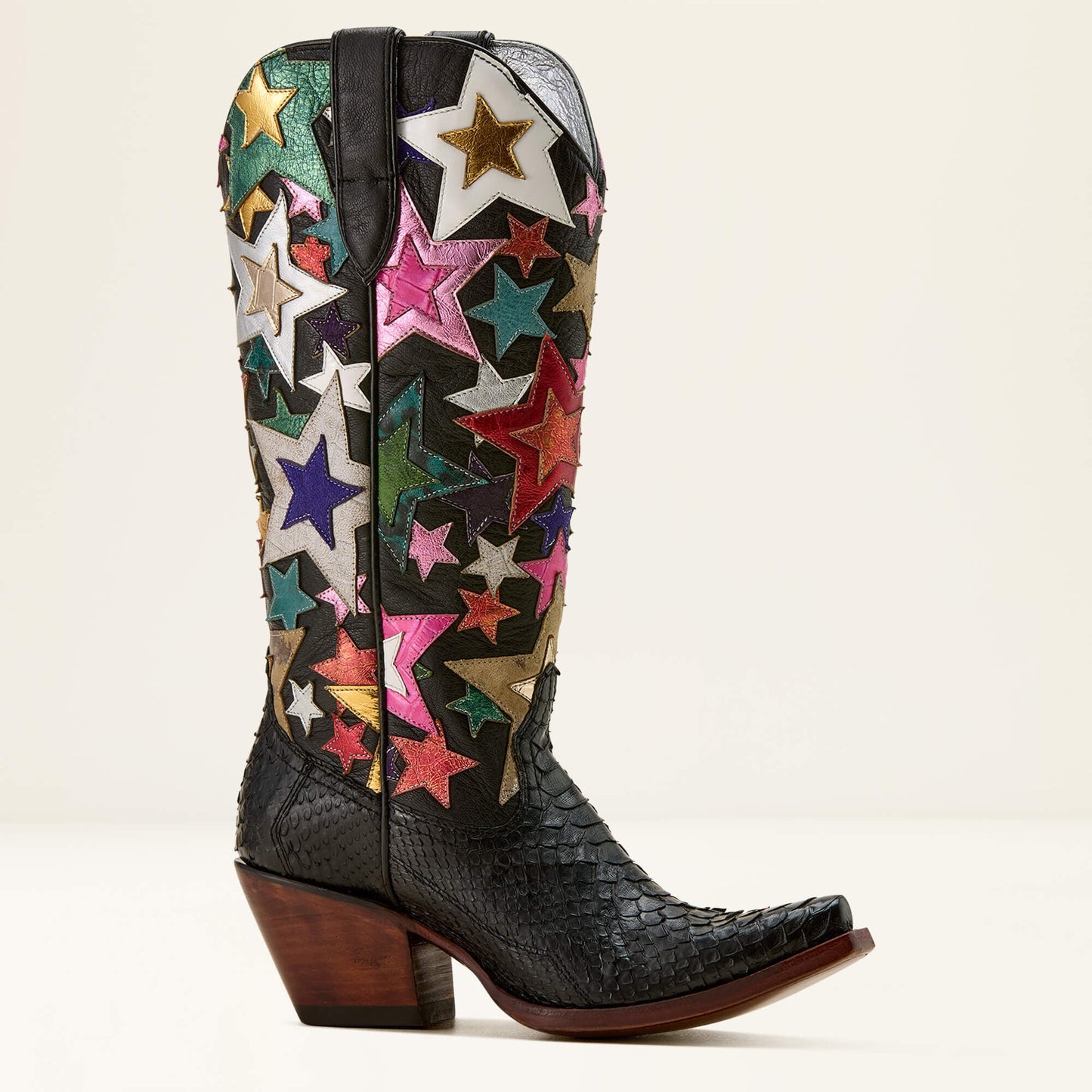 Amora Star X Toe Western Boot
