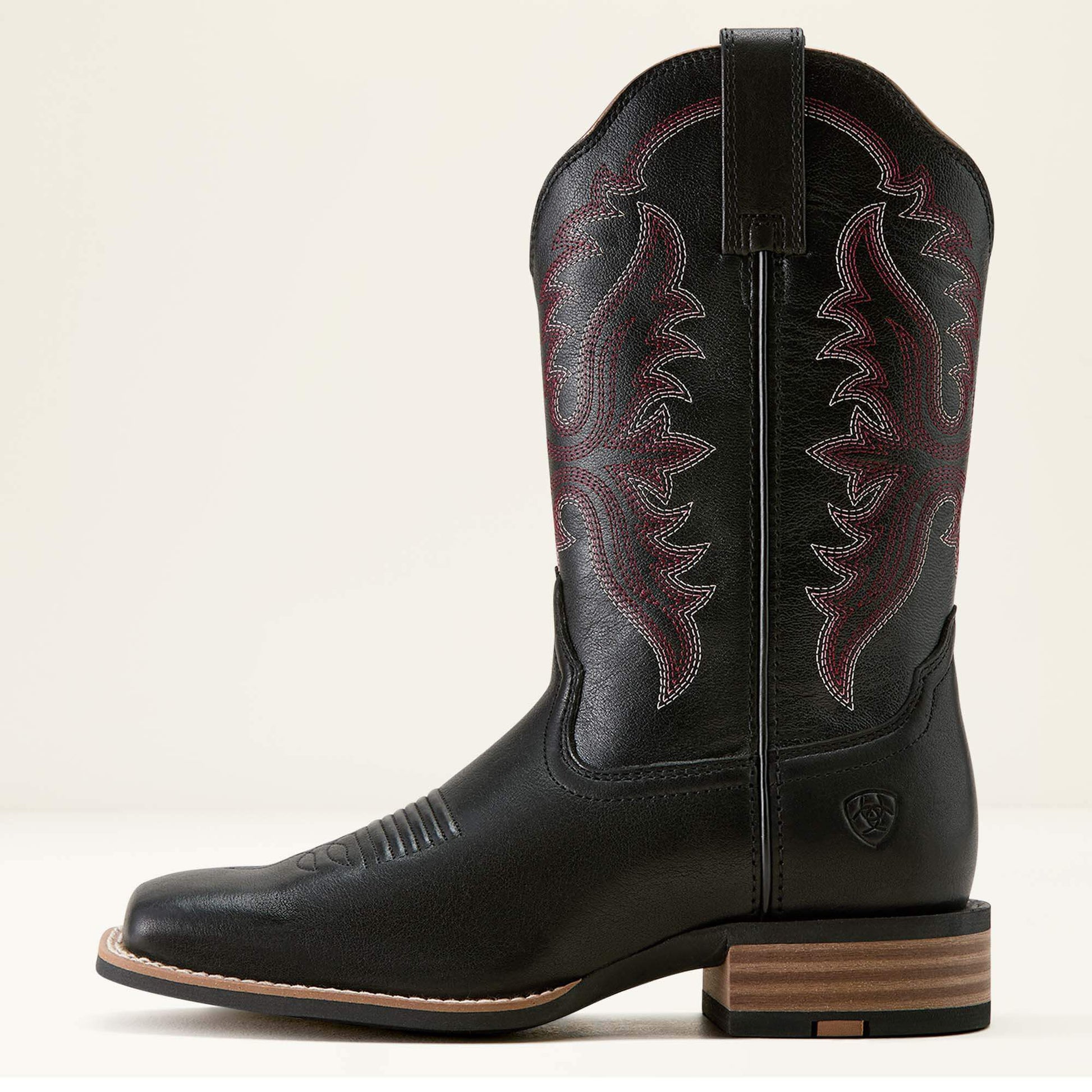 Olena Wide Square Toe Western Boot