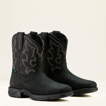 Anthem Shortie II Waterproof Square Toe Western Boot