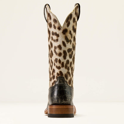 Frontier Farrah Wide Square Toe Western Boot