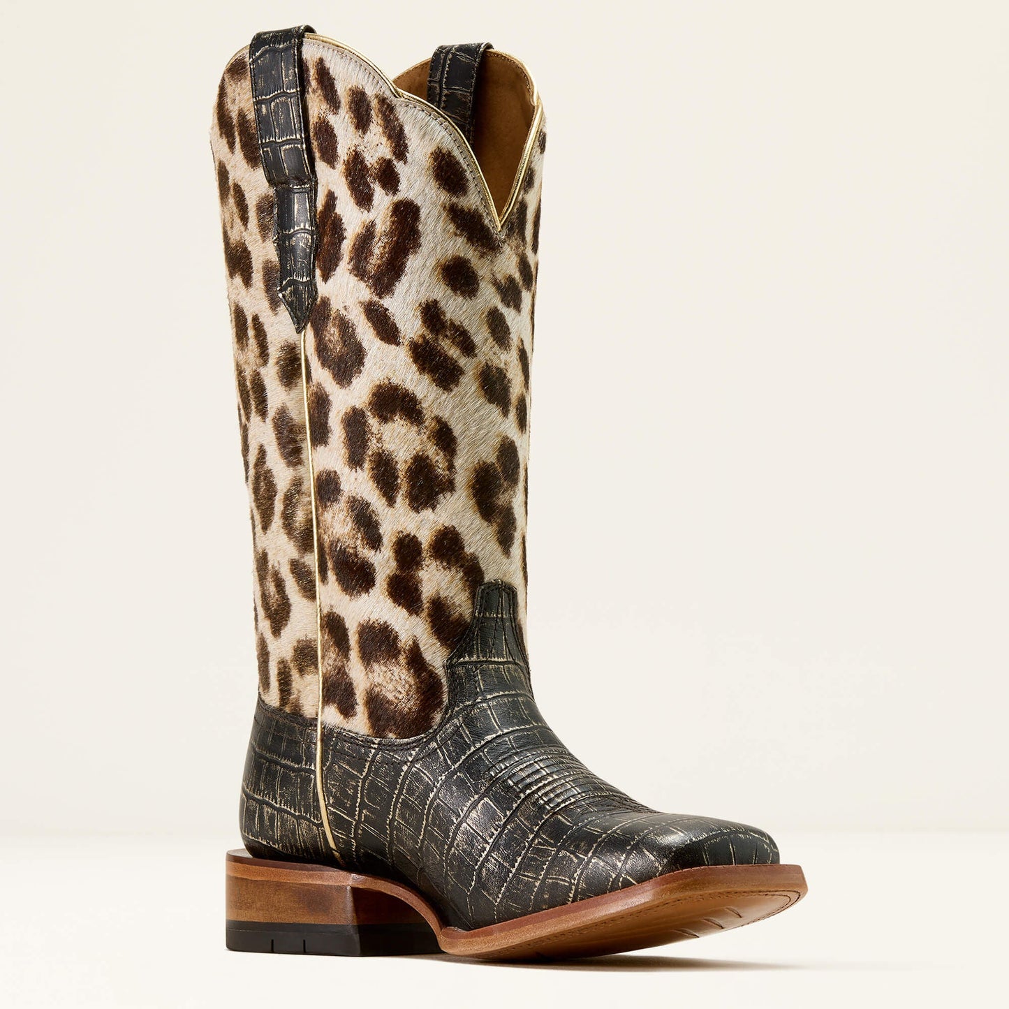 Frontier Farrah Wide Square Toe Western Boot