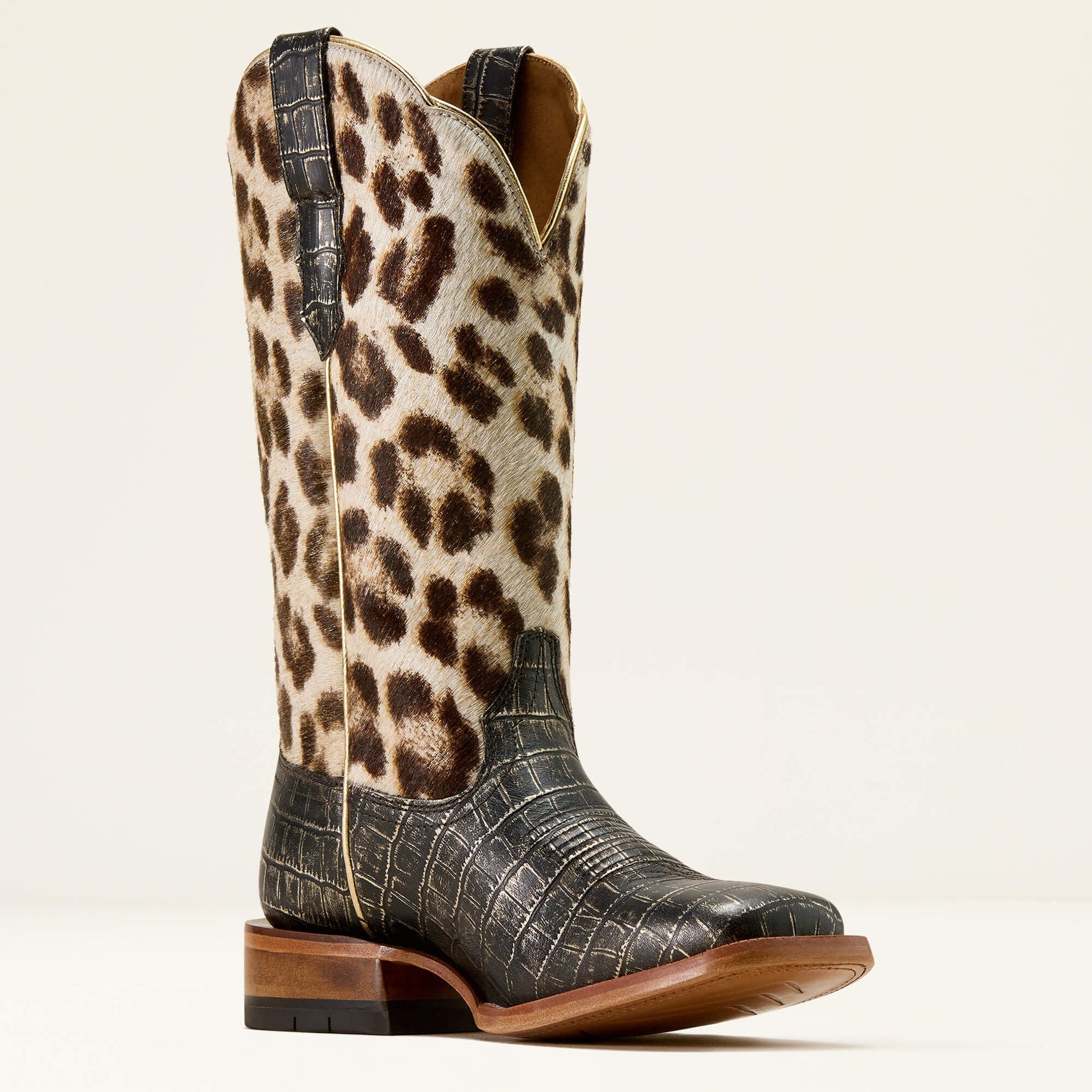 Frontier Farrah Wide Square Toe Western Boot