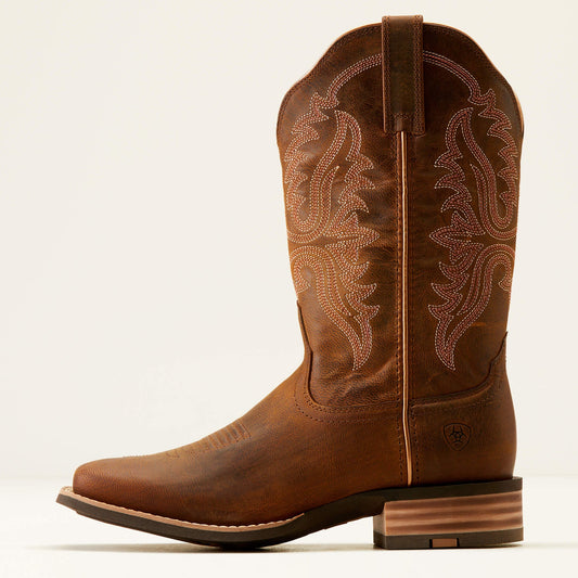 Olena Wide Square Toe Western Boot