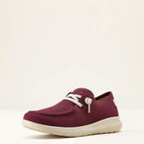 HEATHERED BURGUNDY KNIT