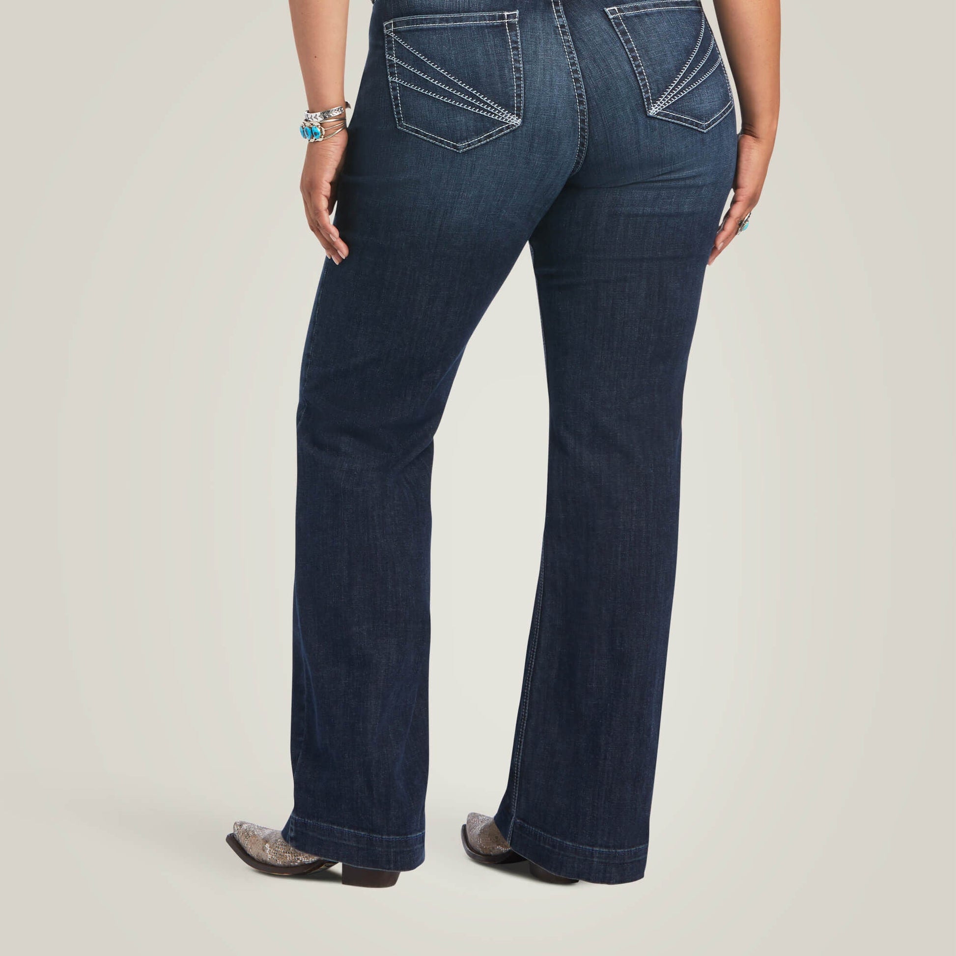 Trouser Perfect Rise Aisha Wide Leg Jean