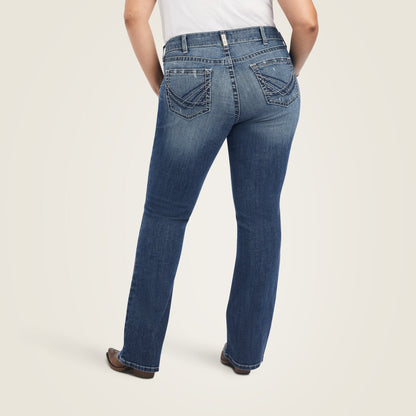 R.E.A.L. Mid Rise Raquel Boot Cut Jean